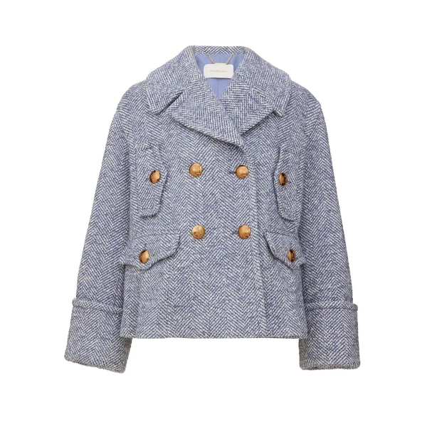Elevate your elegance in this Zimmermann Coats   from the 2025 resort wear edit
