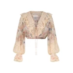 Elevate your elegance in this Zimmermann Tops   from the 2025 resort wear edit