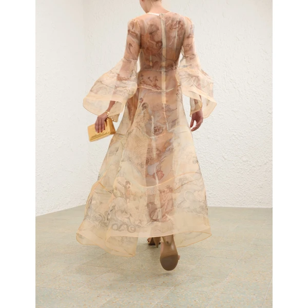 Elevate your elegance in this Zimmermann Dresses   from the 2025 resort wear edit