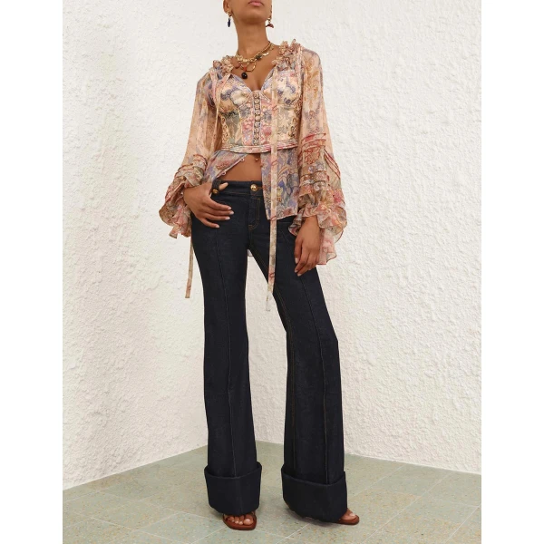 Elevate your elegance in this Zimmermann Pants   from the 2025 resort wear edit