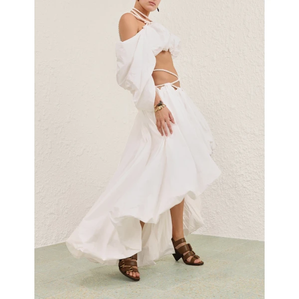 Elevate your elegance in this Zimmermann Skirts   from the 2025 resort wear edit