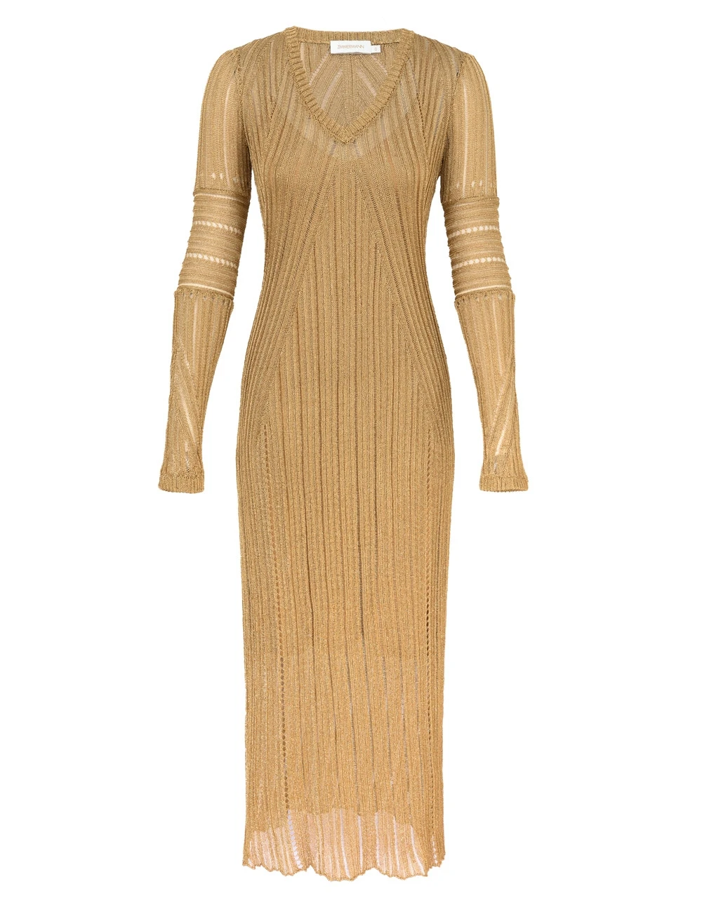 Zimmermann Rebellion Metallic Maxi Dress | Ready to Wear 2025 Collection Coveti Elevate your elegance in this Zimmermann Dresses from the 2025 resort wear edit
