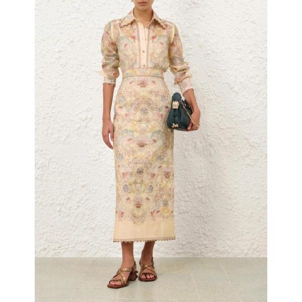 Elevate your elegance in this Zimmermann Skirts   from the 2025 resort wear edit