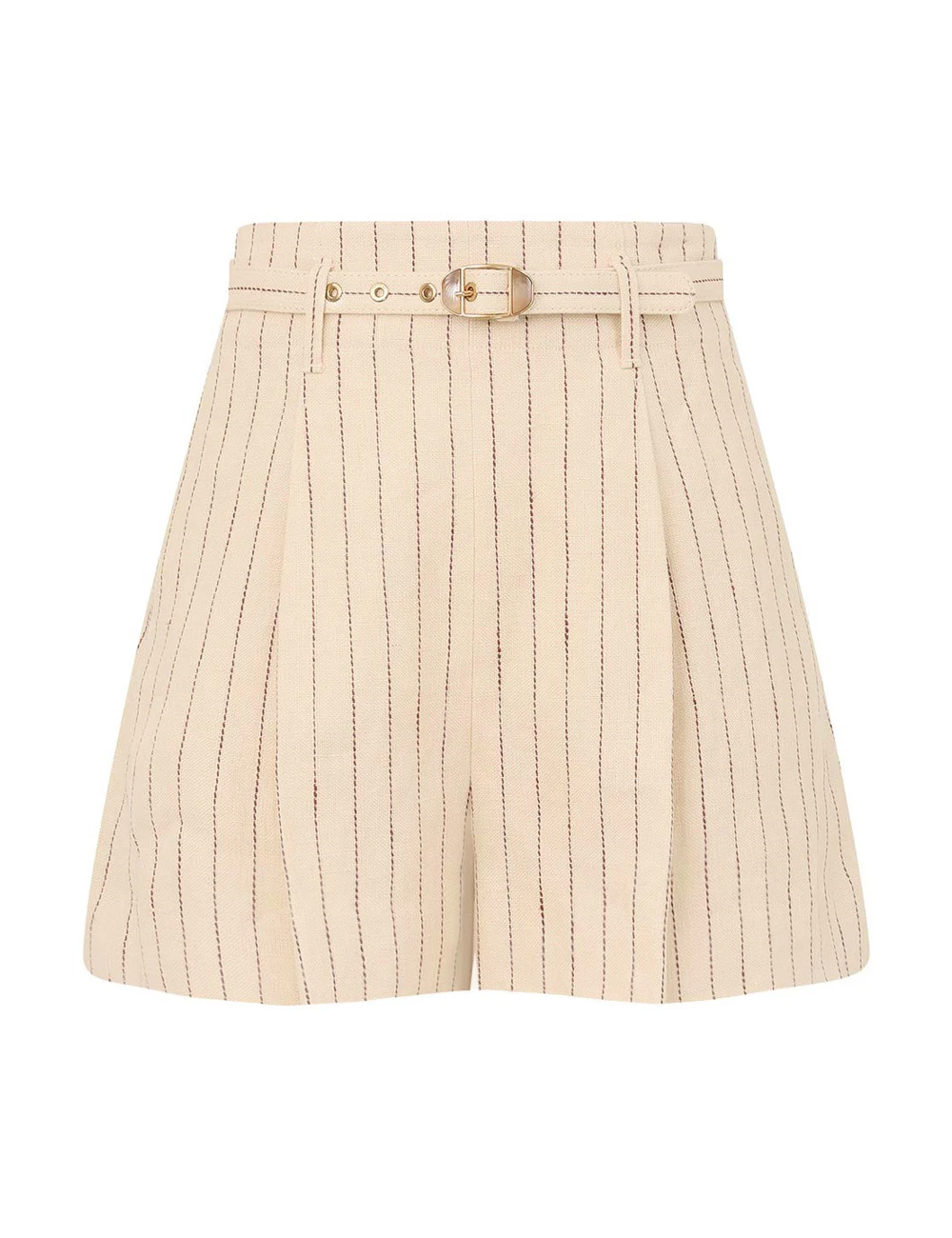 Zimmermann Rebellion Pinstripe Short | Ready to Wear 2025 Collection Coveti Elevate your elegance in this Zimmermann Shorts from the 2025 resort wear edit