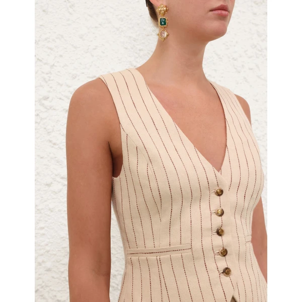 Elevate your elegance in this Zimmermann Tops   from the 2025 resort wear edit