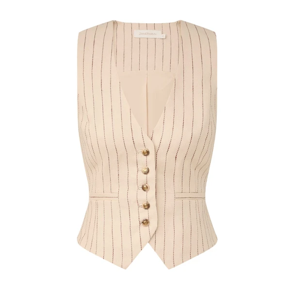 Elevate your elegance in this Zimmermann Tops   from the 2025 resort wear edit