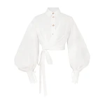 Elevate your elegance in this Zimmermann Tops   from the 2025 resort wear edit