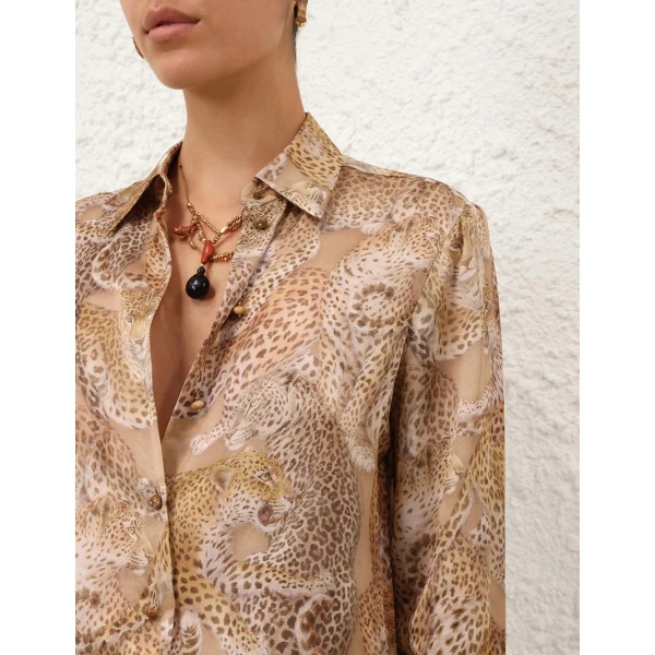 Elevate your elegance in this Zimmermann Tops   from the 2025 resort wear edit