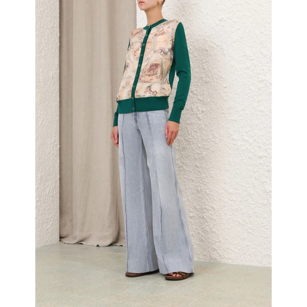 Elevate your elegance in this Zimmermann Knitwear   from the 2025 resort wear edit