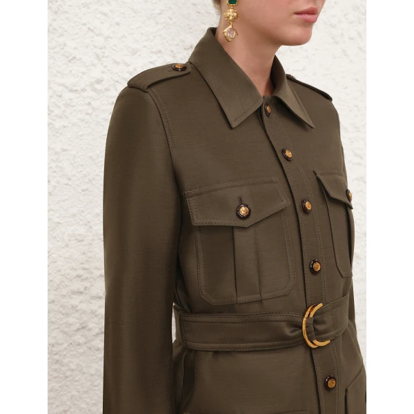Elevate your elegance in this Zimmermann Jackets   from the 2025 resort wear edit