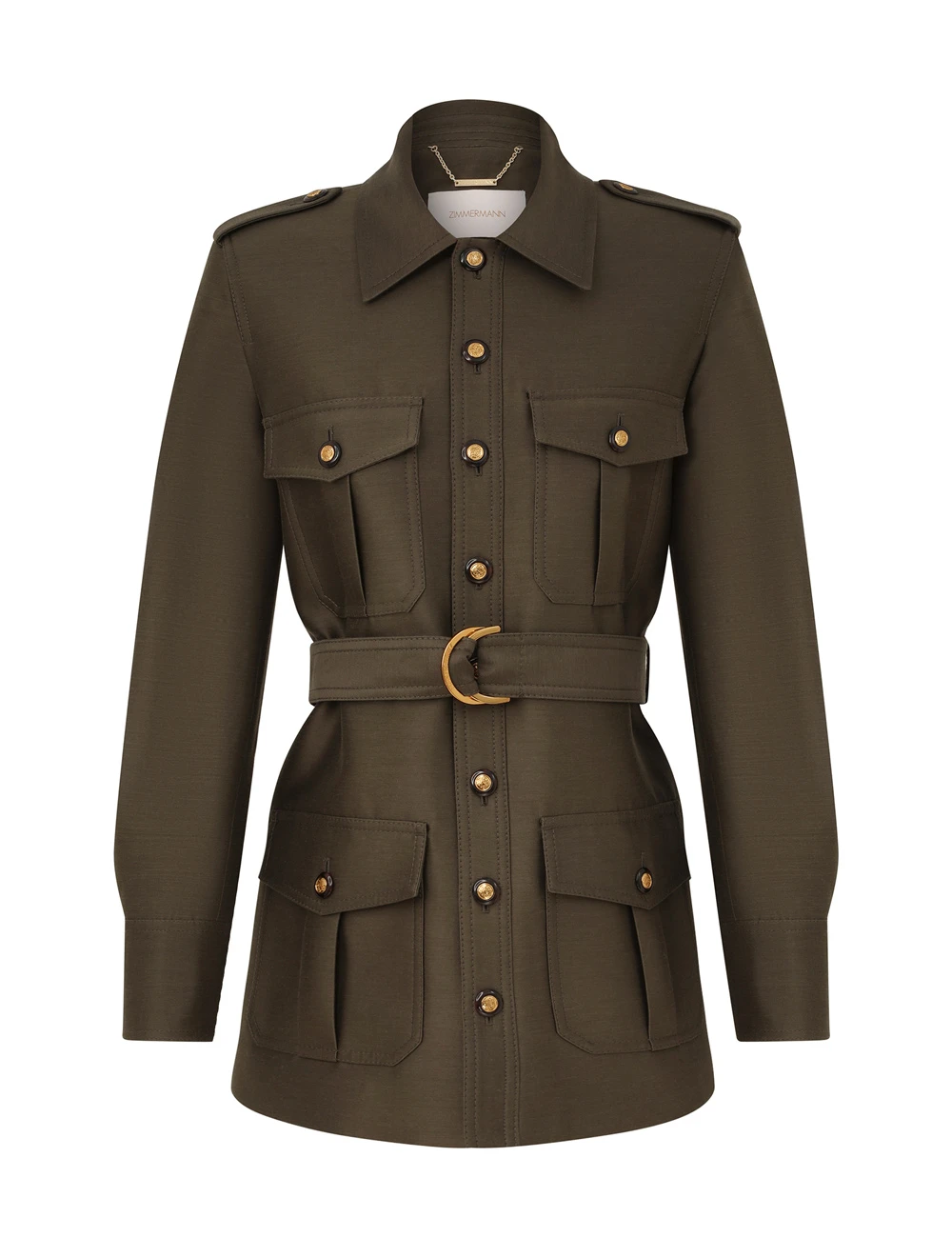 Zimmermann Rebellion Utility Jacket | Ready to Wear 2025 Collection Coveti Elevate your elegance in this Zimmermann Jackets from the 2025 resort wear edit