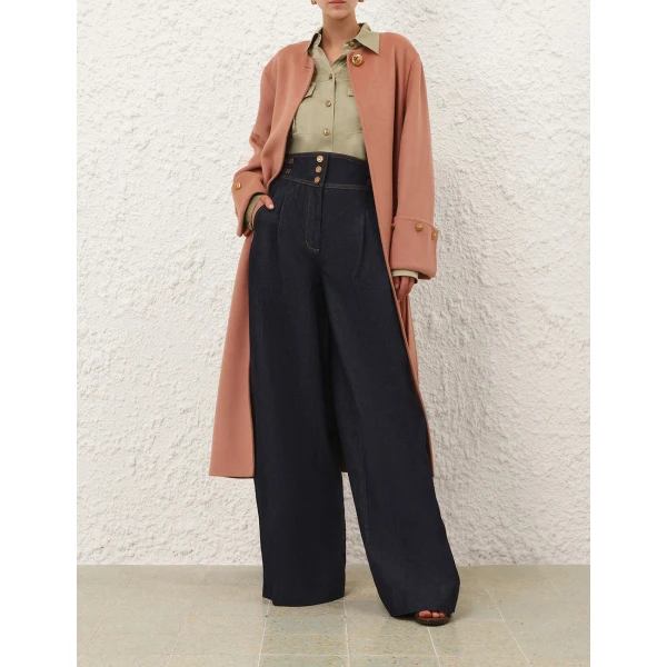 Elevate your elegance in this Zimmermann Coats   from the 2025 resort wear edit