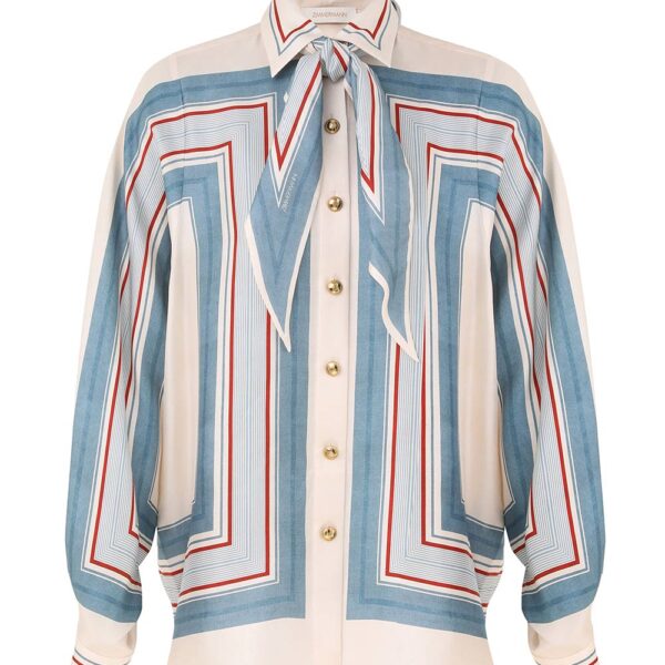 Elevate your elegance in this Zimmermann Tops   from the 2025 resort wear edit