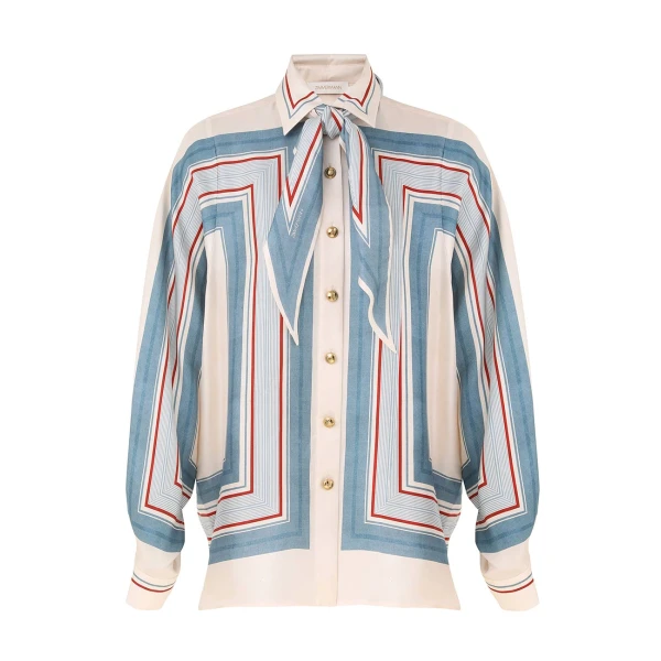 Elevate your elegance in this Zimmermann Tops   from the 2025 resort wear edit