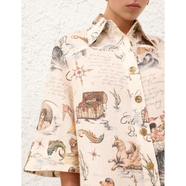 Elevate your elegance in this Zimmermann Dresses   from the 2025 resort wear edit