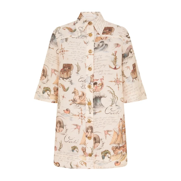 Elevate your elegance in this Zimmermann Dresses   from the 2025 resort wear edit