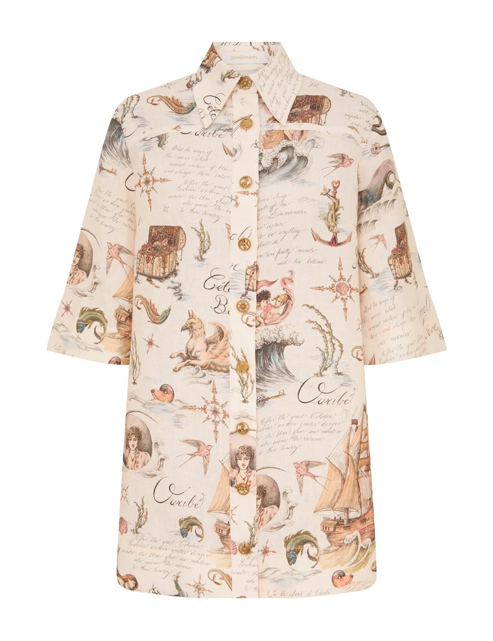 Zimmermann Tunic Dress | Ready to Wear 2025 Collection Coveti Elevate your elegance in this Zimmermann Dresses from the 2025 resort wear edit