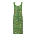 Alemais Sun Dancer Midi Dress Sustainable Dresses with Alemais print - Coveti Australian Designer