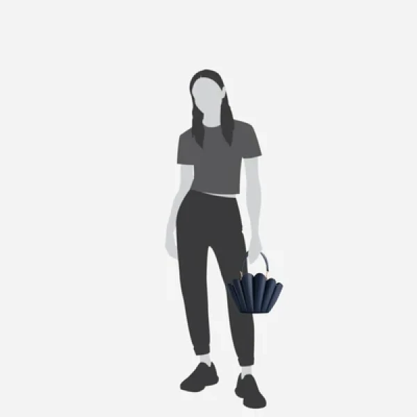 Mlouye Seashell Crossbody - Navy Bag a Architectural Leather Handbag in Blue at Coveti Luxury