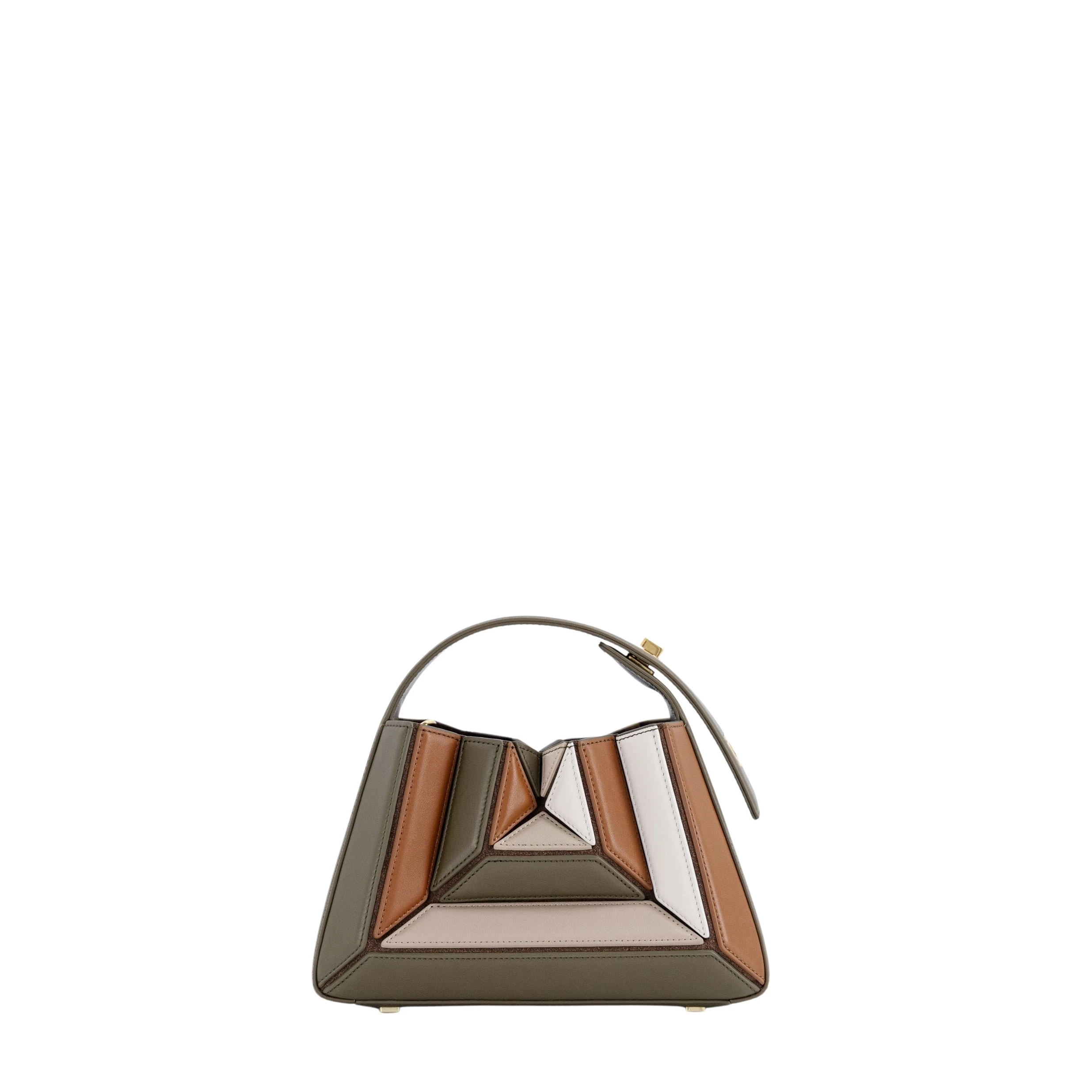 mlouye-Sera-Mia-Camo-Bags27313_nobg Mlouye Sera Mia - Camo Bag a Architectural Leather Handbag in Brown at Coveti Luxury