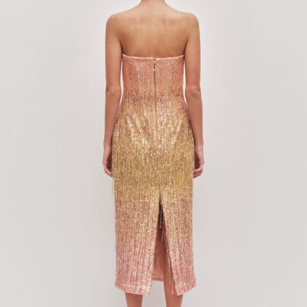 Aje clothing Aus Dresses – structured silhouette with raw femininity from Coveti