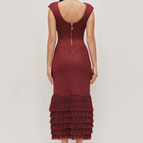 Aje Aus Dresses – structured silhouette with raw femininity from Coveti