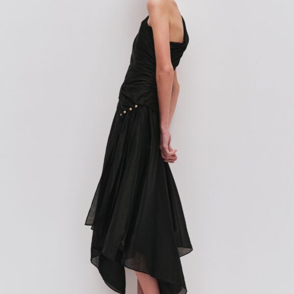 Aje Aus Dresses – structured silhouette with raw femininity from Coveti