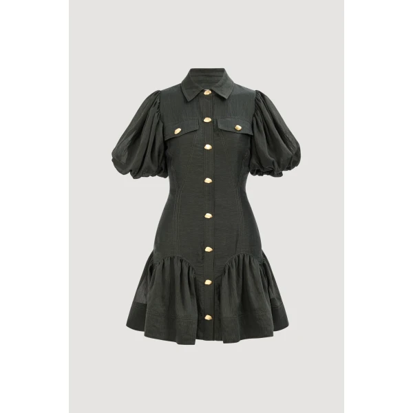 Aje clothing Aus Dresses – structured silhouette with raw femininity from Coveti