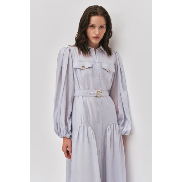 Aje Colide Shirt Dress, view 3