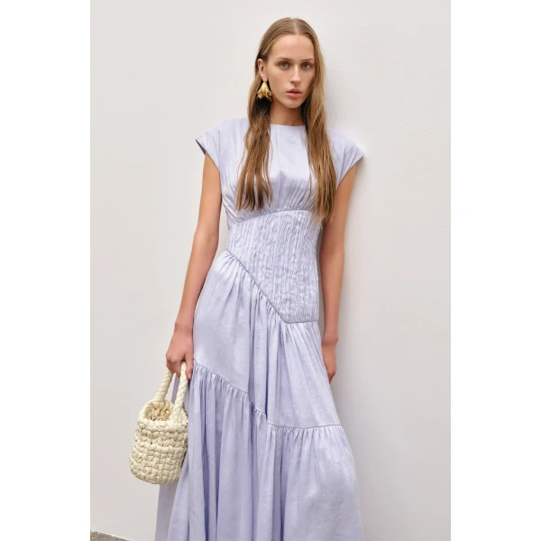 Aje Ecliptica Midi Dress, view 3