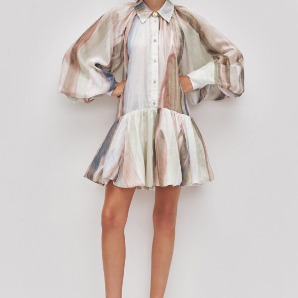 Aje Aus Dresses – structured silhouette with raw femininity from Coveti