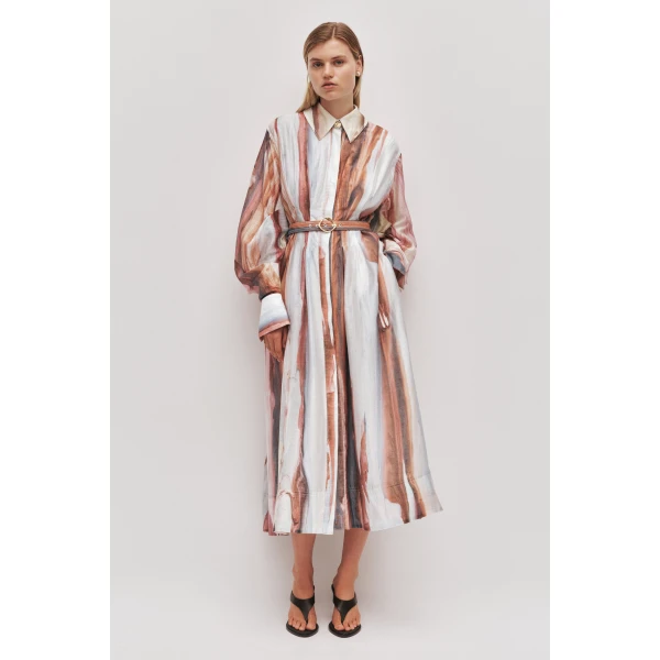 Aje Murphie Midi Dress, view 2