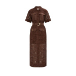 Aje Mystic Lace Shirt Dress