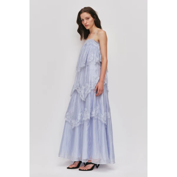 Aje Ophelia Lace Gown, view 5