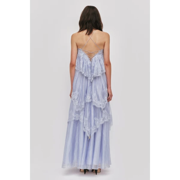Aje Ophelia Lace Gown, view 7