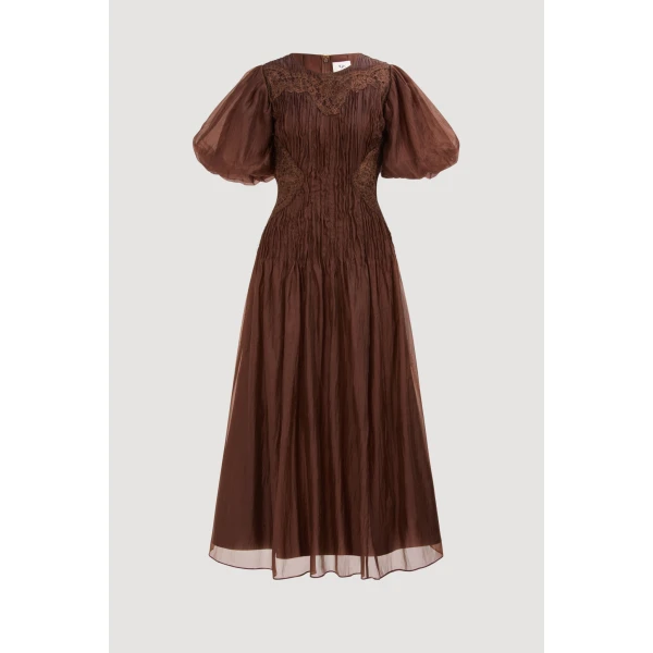 Aje clothing Aus Dresses – structured silhouette with raw femininity from Coveti