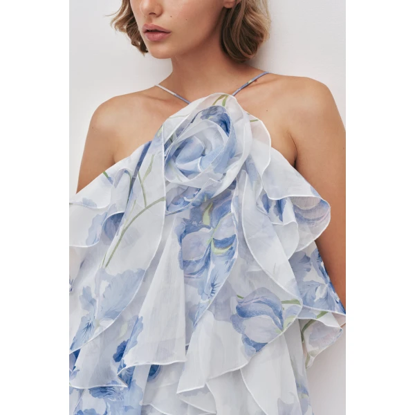 Aje Pandorea Layered Mini Dress, view 4