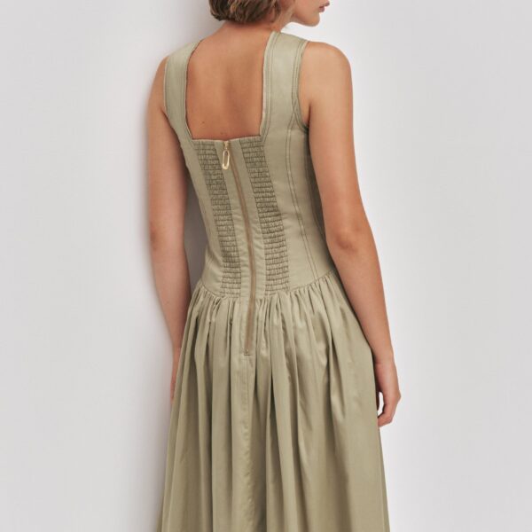 Aje clothing Aus Dresses – structured silhouette with raw femininity from Coveti