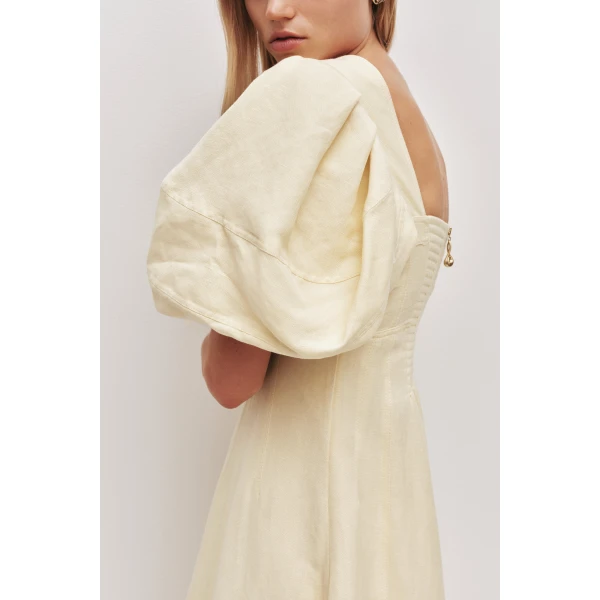 Aje Sunlee Midi Dress, view 6