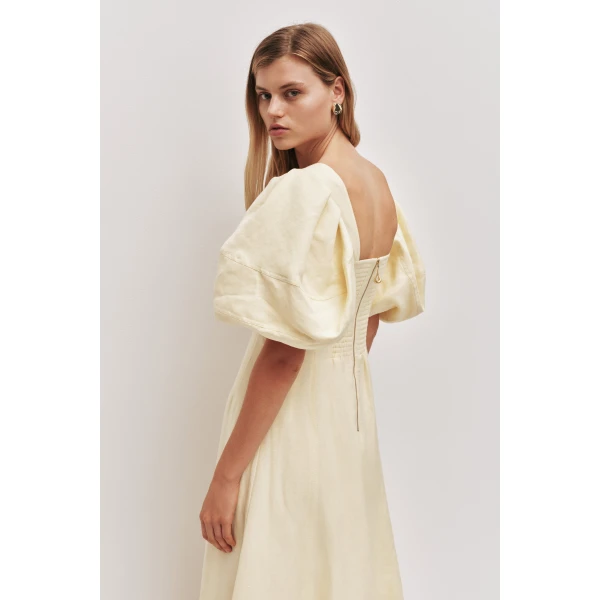 Aje Sunlee Midi Dress, view 7