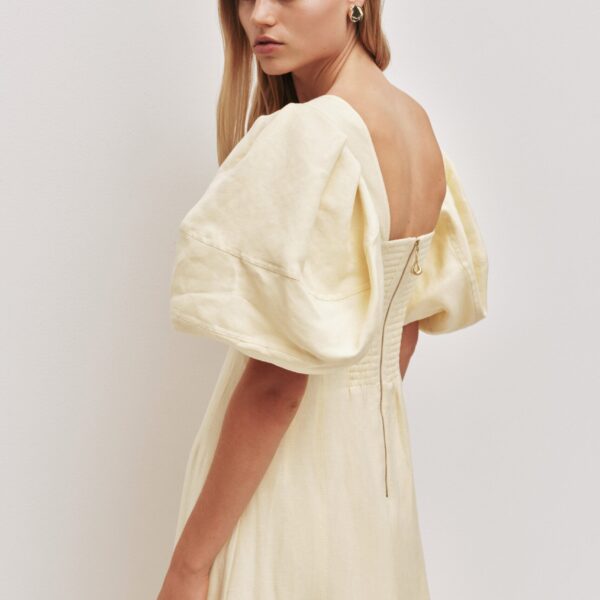 Aje clothing Aus Dresses – structured silhouette with raw femininity from Coveti