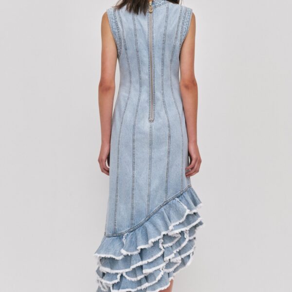 Aje Aus Dresses – structured silhouette with raw femininity from Coveti