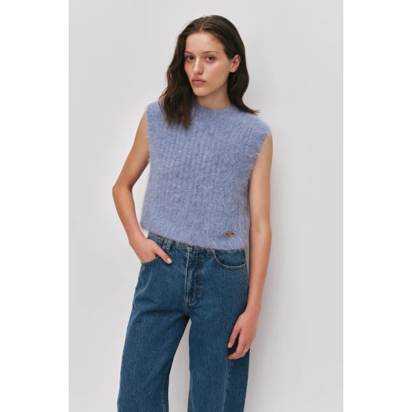 Aje Marni Fluffy Vest, view 3