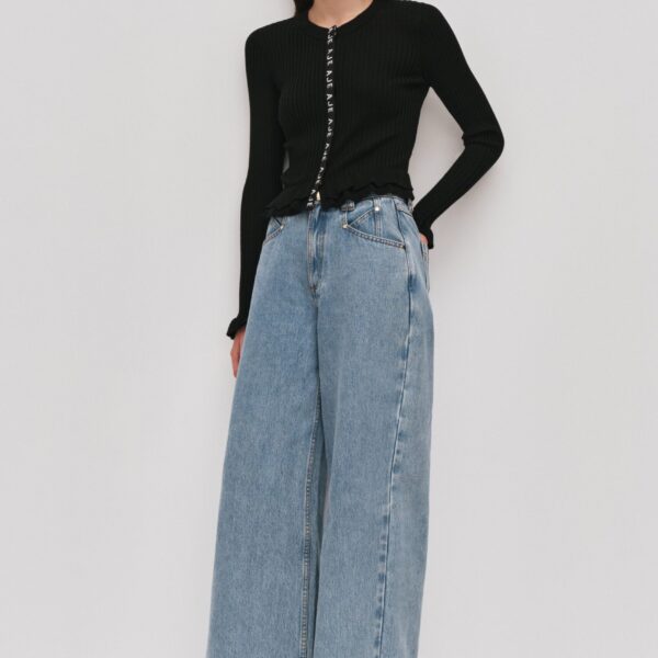 Aje Aus Knitwear – structured silhouette with raw femininity from Coveti