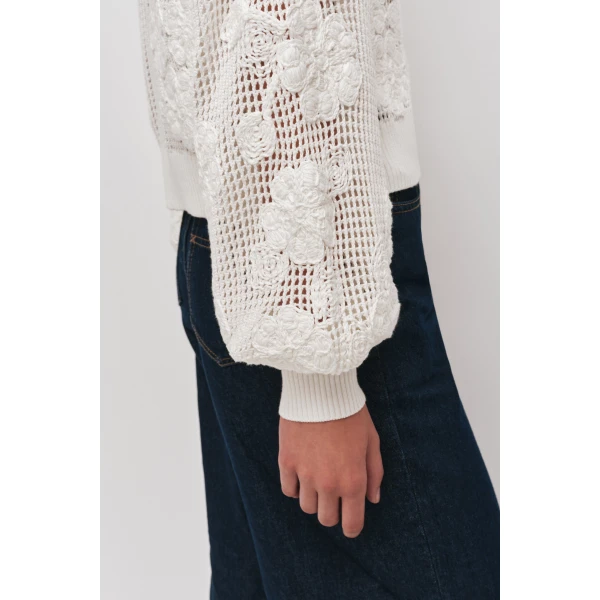 Aje Gardenia Knit Jumper, view 5