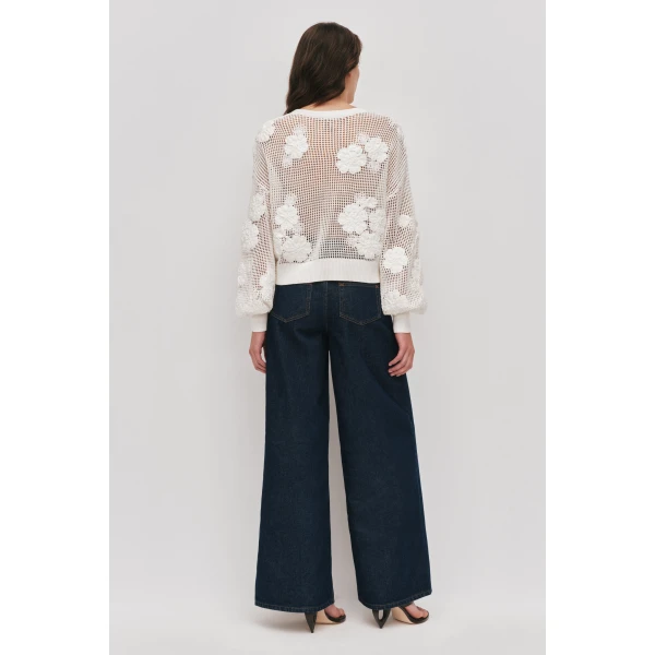 Aje Gardenia Knit Jumper, view 7