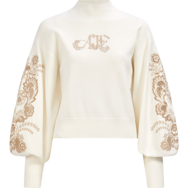 Aje Ivory Knitwear