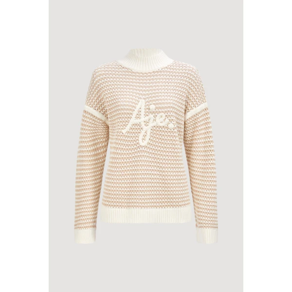 Aje clothing Aus Knitwear – structured silhouette with raw femininity from Coveti