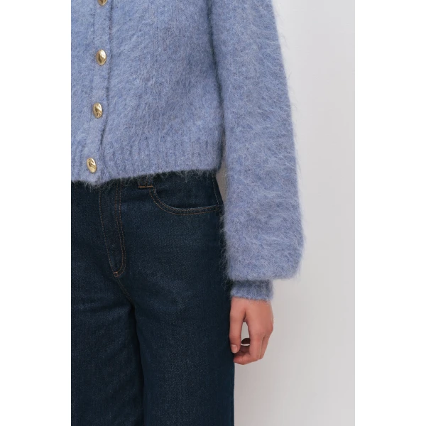 Aje Renee Fluffy Cardigan, view 5
