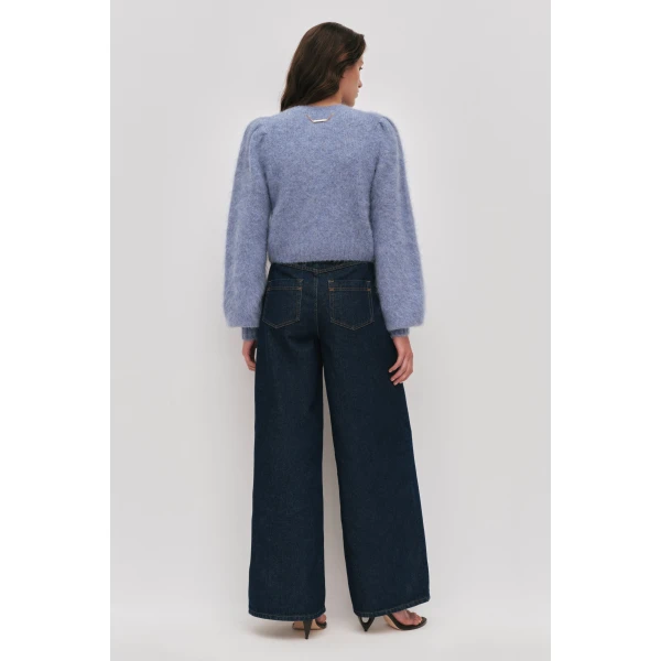 Aje Renee Fluffy Cardigan, view 7